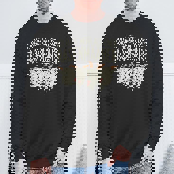 Goat I Have More Than A Lawn Mower Goat スウェットシャツ 高齢者への贈り物