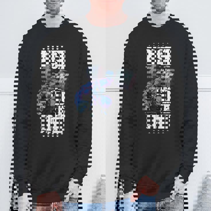 Gorilla プッシュリミットワークアウトダンベル ボディビルディング ジム フィットネス スウェットシャツ 高齢者への贈り物