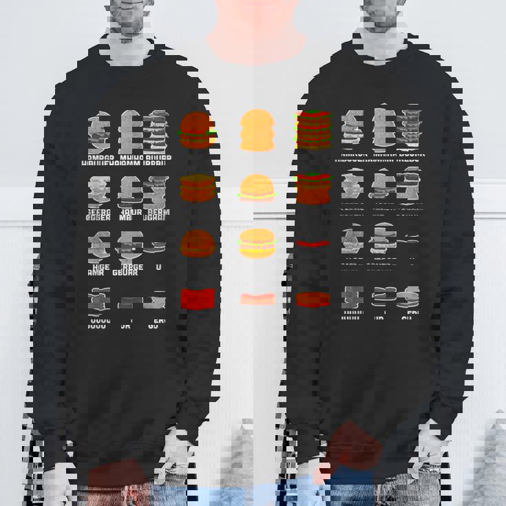 Ham Burgers Hamhamham Burburbur ハンバーガー大学 スウェットシャツ 高齢者への贈り物