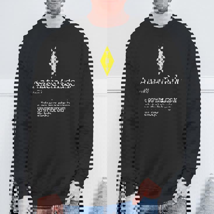 Ham Radio Operator I Ham Radio アマチュア無線機 スウェットシャツ 高齢者への贈り物