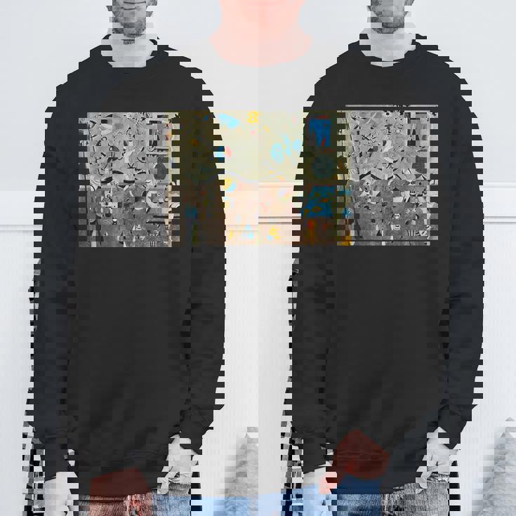 Harlequin's Carnival 有名な絵画 Miro作 スウェットシャツ 高齢者への贈り物