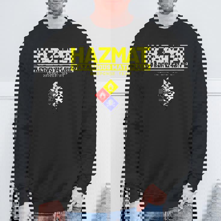Hazmat 危険物対応チーム技術者tシャツ スウェットシャツ 高齢者への贈り物
