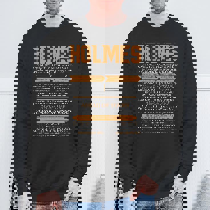Holmes Completely Unexplainable Notices Everything But Won’T Say It Name Sweatshirt Gifts for Old Men