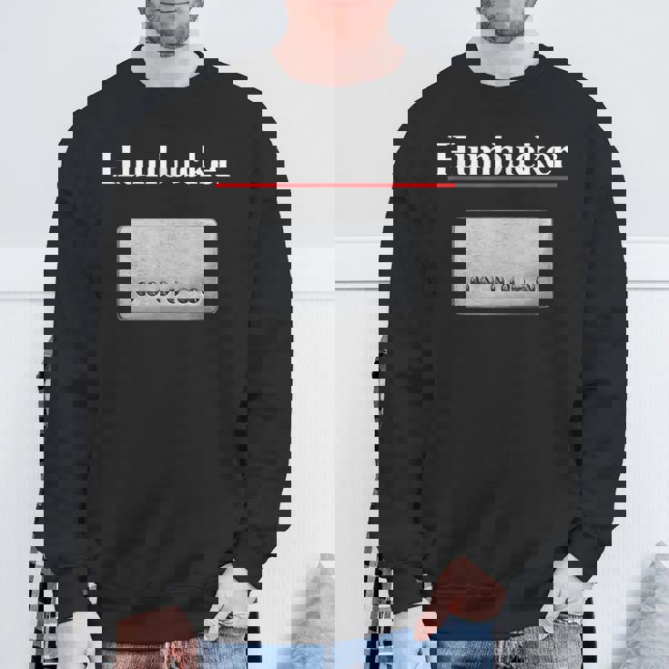 Humbucker ハムバッカー、クールなギタリストのギフト ギターピックアップグラフィック スウェットシャツ 高齢者への贈り物