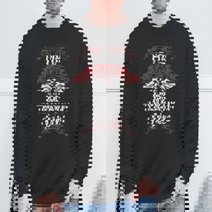 Hyde Blood Runs Through Myeins 苗字 Family スウェットシャツ 高齢者への贈り物