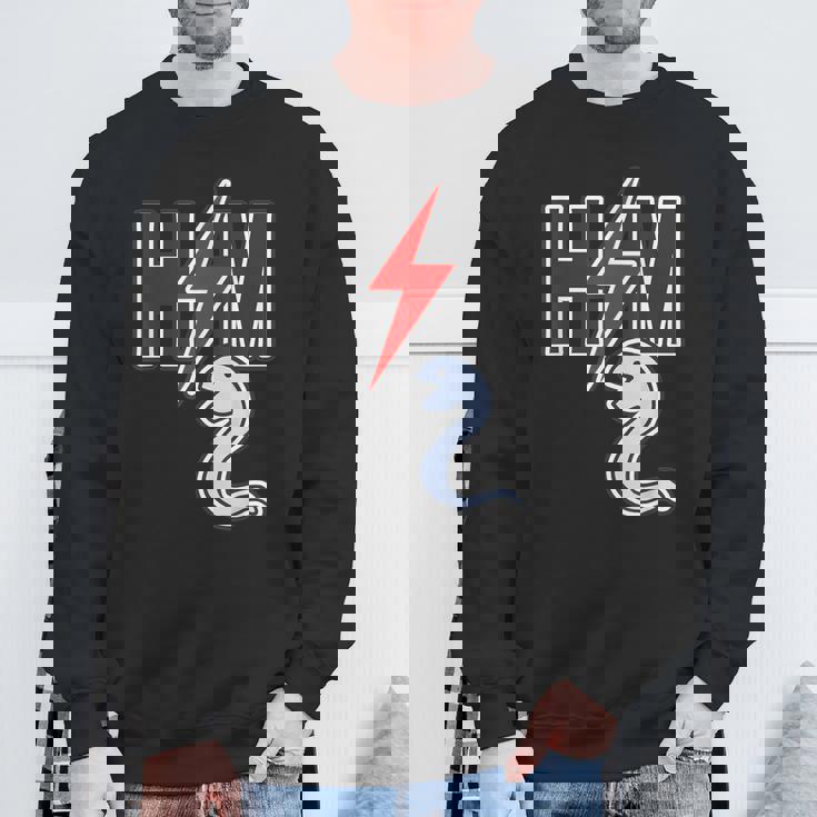 H／M ヘビーメタル《蛇 へび》巳年【どうぶつフレンズ】干支 十二支 2025 ゆるくて かわいい 動物 イラスト 面白 スウェットシャツ 高齢者への贈り物