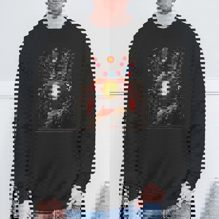 I'm The Birthday Boy スピーカーマン カメラマン トイレ テレビマン スウェットシャツ 高齢者への贈り物