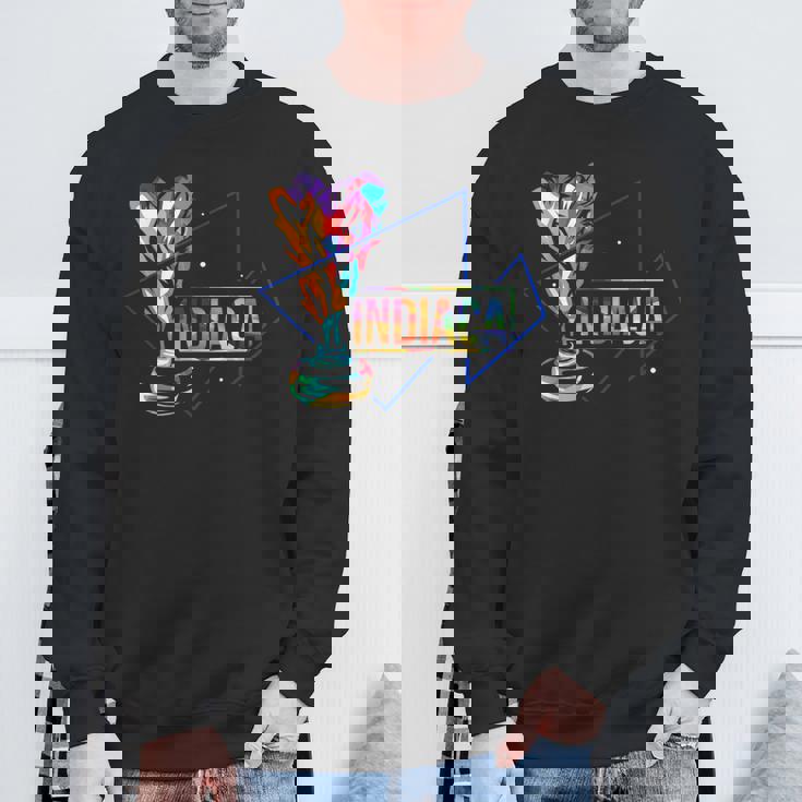 Indiaca キックバックゲームハンドシャトルコック スウェットシャツ 高齢者への贈り物