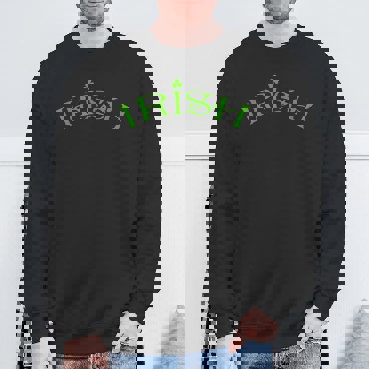 Irish Drink Fight アイリッシュウイスキー 両面 スウェットシャツ 高齢者への贈り物