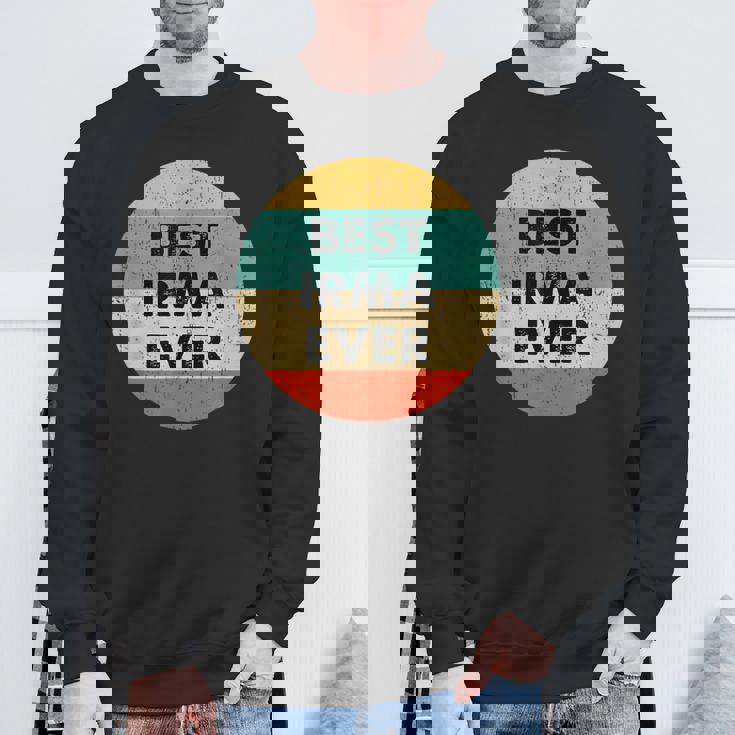 Irma 名前 スウェットシャツ 高齢者への贈り物