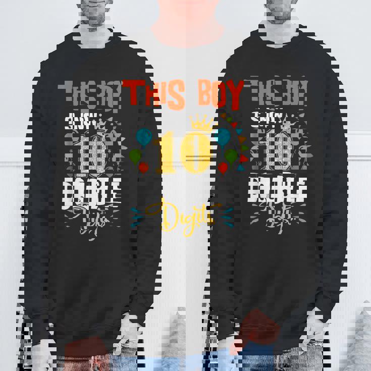 It's My 10Th Birthday シャツ ダブルディジット 10歳 男の子 スウェットシャツ 高齢者への贈り物