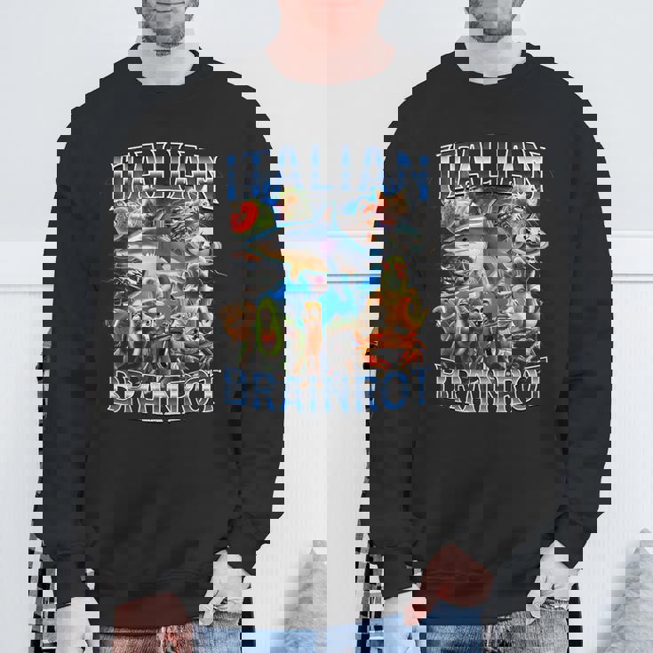 Italiana Brainrot スウェットシャツ 高齢者への贈り物