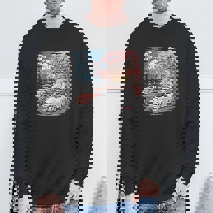 Japanese Car Jdm Japan Street Racing Streetwear Sweatshirt Gifts for Old Men