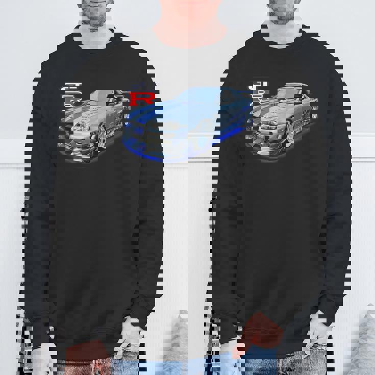 Jdm Car-Spec Kv2 シルバー Bnr34 レース スウェットシャツ 高齢者への贈り物