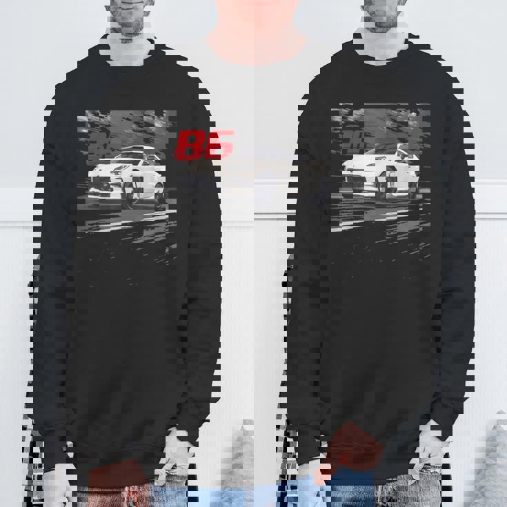 Jdm カー ストリート ドリフト レース Dk 土屋 86 アニメ スウェットシャツ 高齢者への贈り物