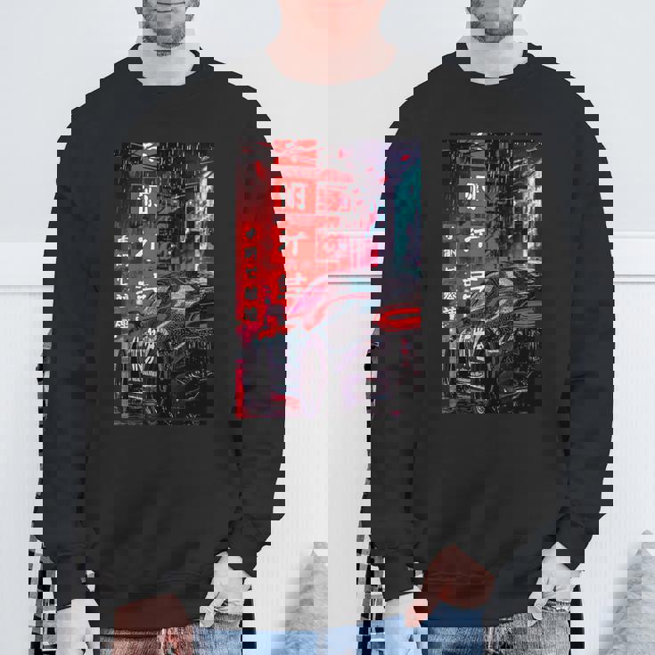 Jdm ジャパン ドリフト レーシング チューニング スポーツカー 東京 ドリフト スウェットシャツ 高齢者への贈り物