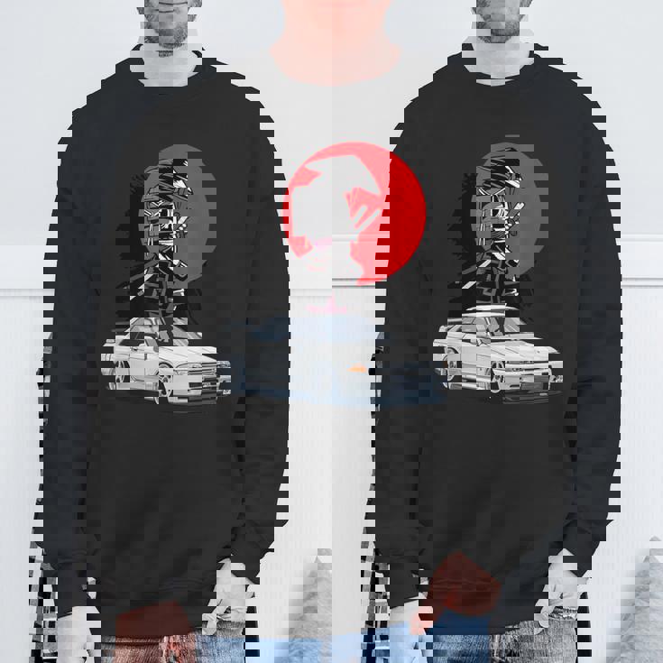 Jdm スカイライン R32 カーチューニング ジャパンサムライドリフト スウェットシャツ 高齢者への贈り物