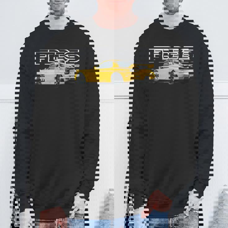 Jdm 車 Cym Fd ターボ ロータリ Fd3s スウェットシャツ 高齢者への贈り物