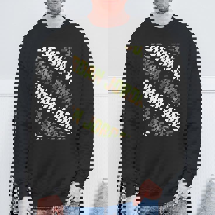 Jordanカモ柄グリーンカモフラージュ スウェットシャツ 高齢者への贈り物