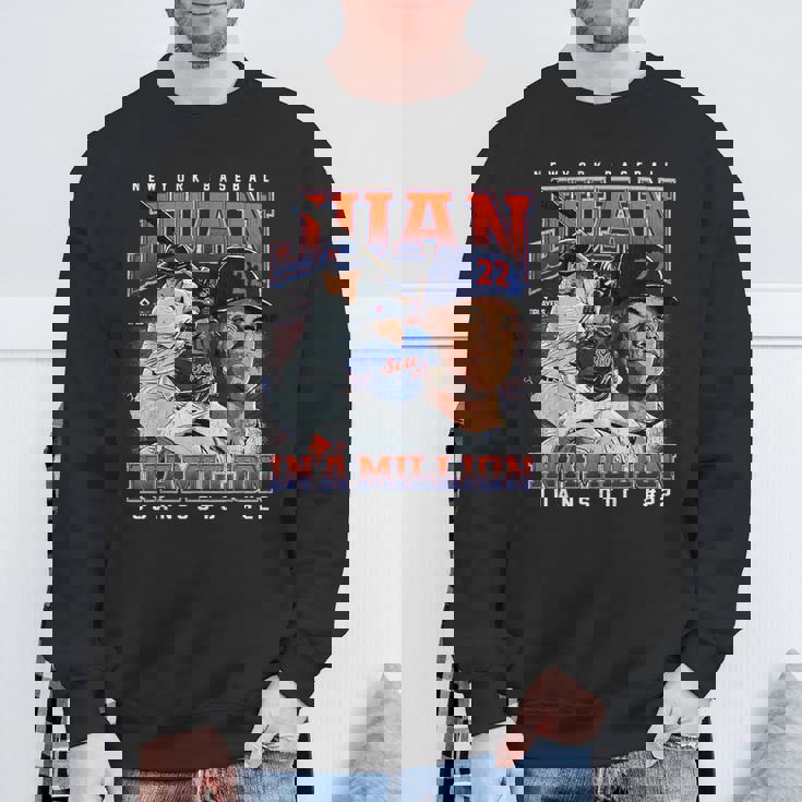 Juan In A Million Juanoto New York Baseball Mlbpa スウェットシャツ 高齢者への贈り物