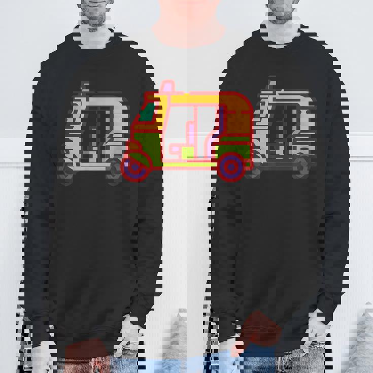 Keralite Malayaliの自動車人力車愛好家面白いインド スウェットシャツ 高齢者への贈り物