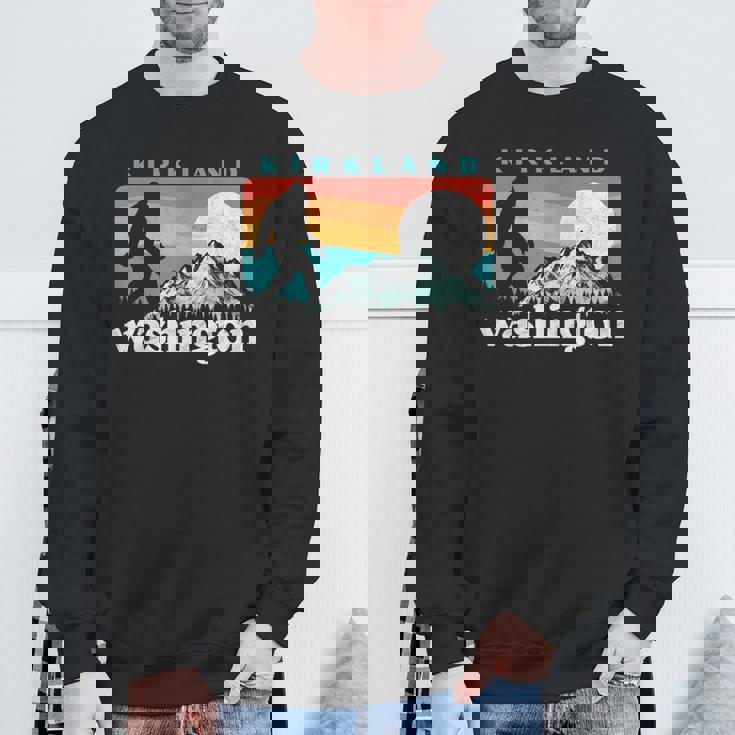 Kirkland Washington Retro 80S Bigfoot スウェットシャツ 高齢者への贈り物