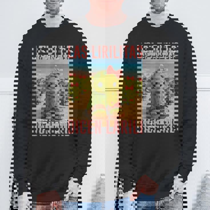 Las Lirilitas Dicen Larili イタリアン ブレイン モンスター Ai キッズ スウェットシャツ 高齢者への贈り物