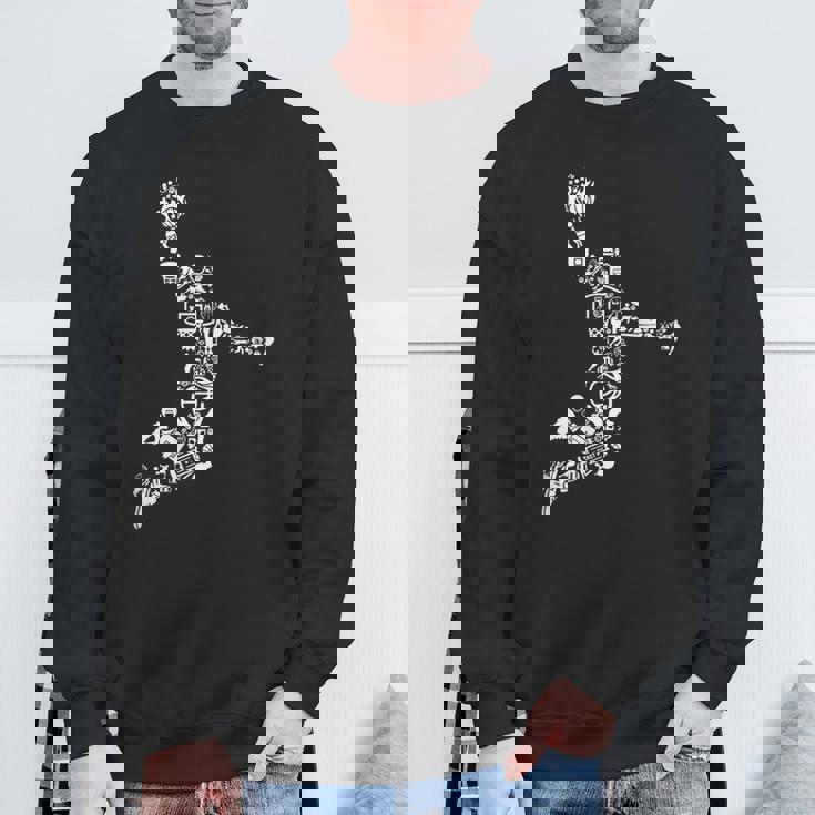 The Legend Basketballlam Dunk For The Basketball Lovers スウェットシャツ 高齢者への贈り物