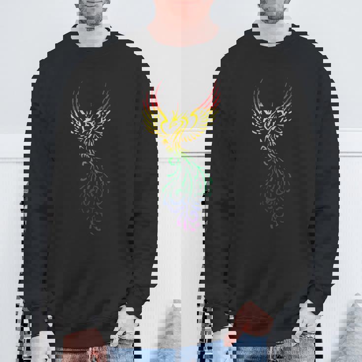 Lgbtq プライド フェニックス フェニックス フェニックス スウェットシャツ 高齢者への贈り物