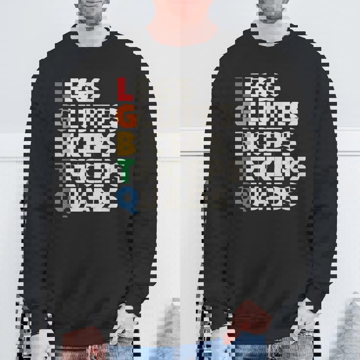 Lgbtq ラッツ 大臀筋 上腕二頭筋 上腕三頭筋 大腿四頭筋 ジム リフティングウェイト スウェットシャツ 高齢者への贈り物