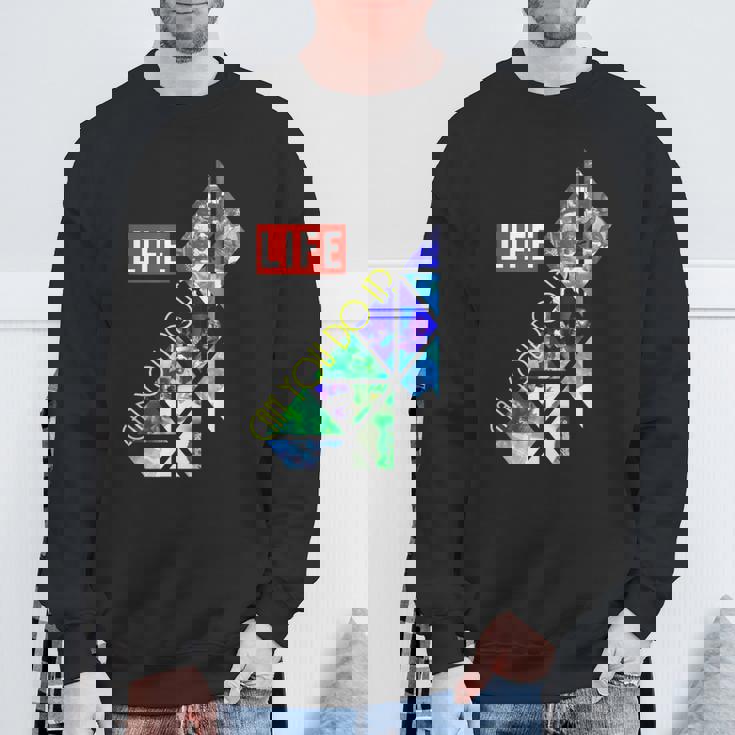 Life Picture Collection ゲーム（３） Can You Do It スウェットシャツ 高齢者への贈り物