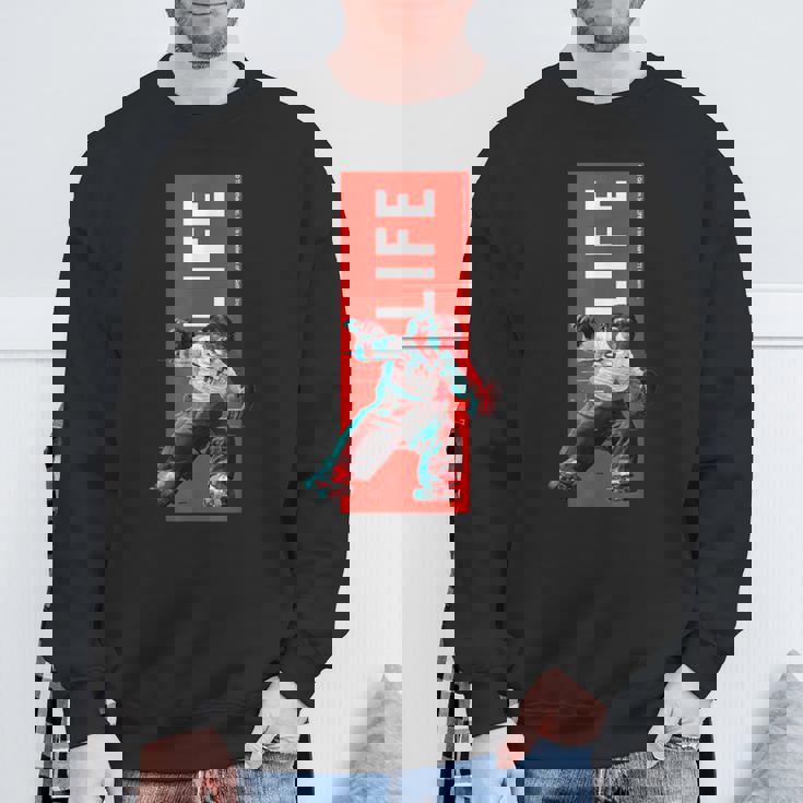 Life Picture Collection チンパンジー（3） スウェットシャツ 高齢者への贈り物