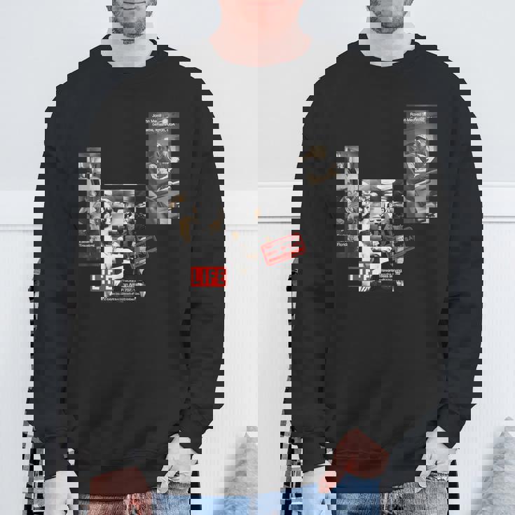 Life Picture Collection トラベル（7） 飛行機 ／ 空の旅 ／ スチュワーデス ／ 旅行者 スウェットシャツ 高齢者への贈り物