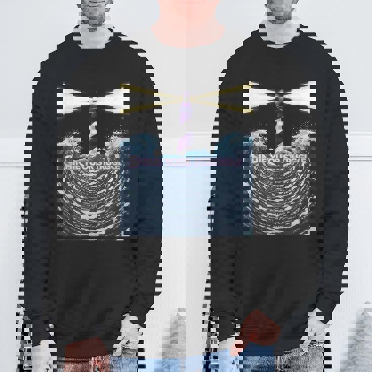 Lighthouse Beamstruggle 勇敢な意識 サポートファンへ スウェットシャツ 高齢者への贈り物