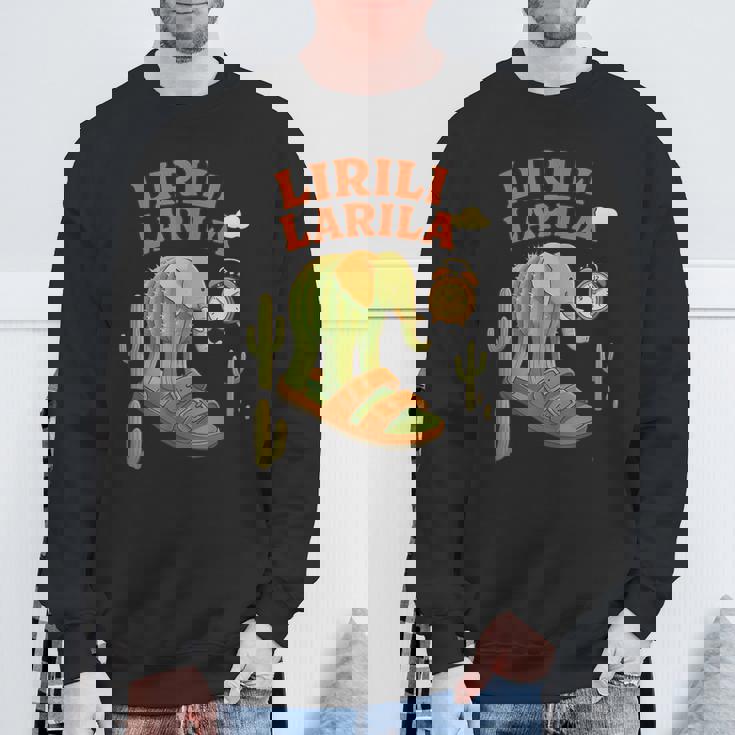 Lirili Larila イタリアのブレインロットミーム スウェットシャツ 高齢者への贈り物