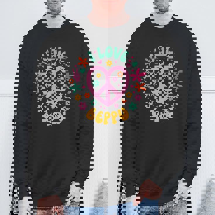 I Love Beppu 別府大好き スウェットシャツ 高齢者への贈り物