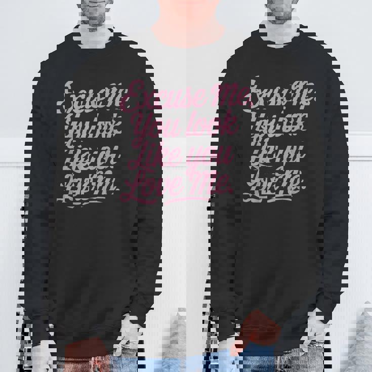 Love バレンタインデー マッチング カップル ギフト スウェットシャツ 高齢者への贈り物