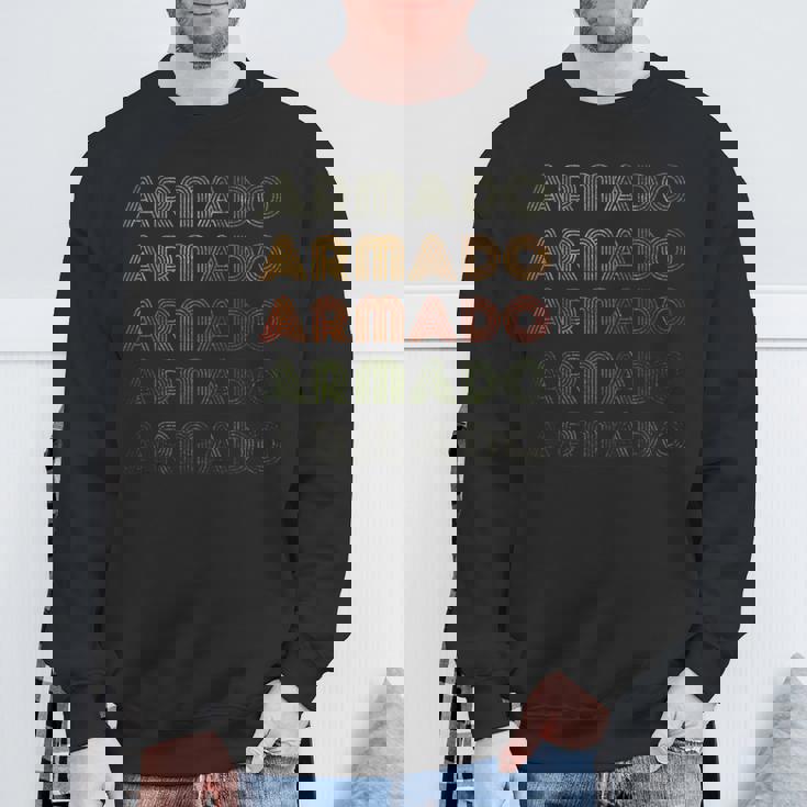 Love Heart Armado グランジ ビンテージスタイル ブラック アルマド スウェットシャツ 高齢者への贈り物