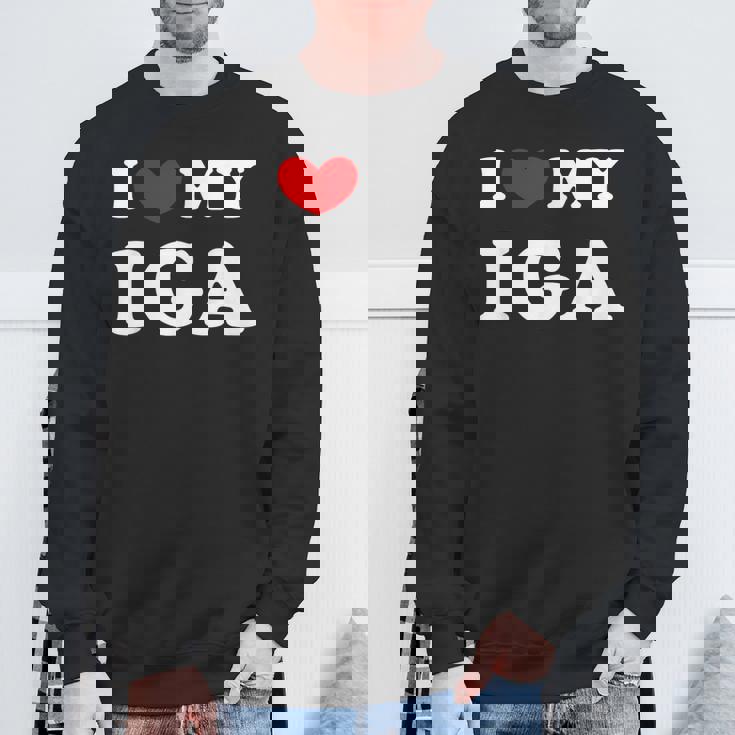 I Love My Iga 伊賀大好き スウェットシャツ 高齢者への贈り物