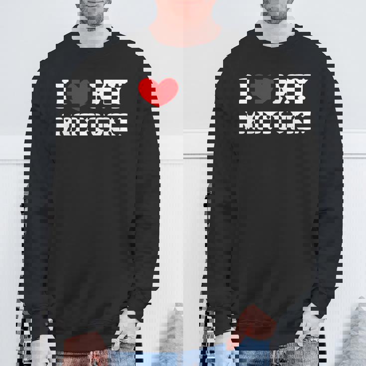 I Love My Miyuki 私はみゆきを愛しています スウェットシャツ 高齢者への贈り物