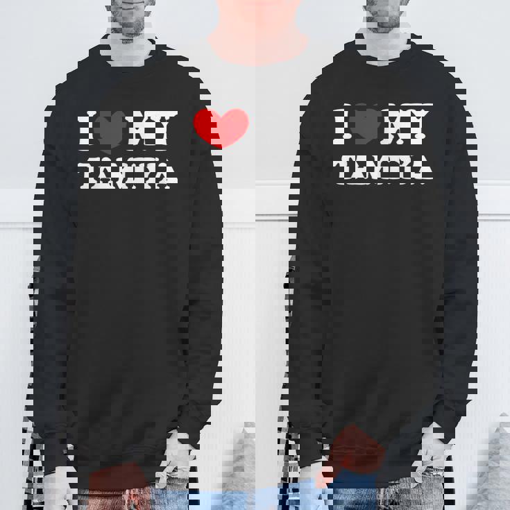 I Love My Tamiya タミヤが大好きです スウェットシャツ 高齢者への贈り物