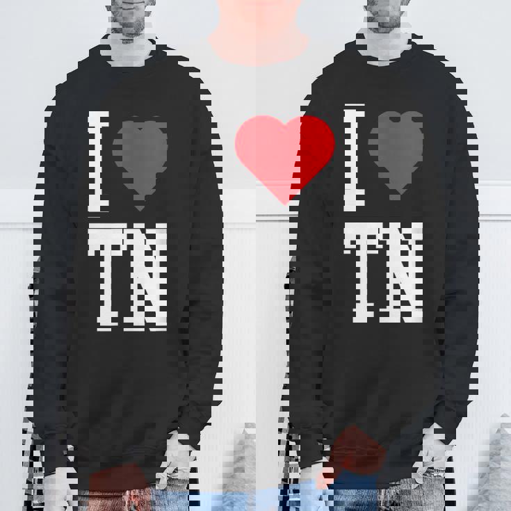 I Love Tennessee Tn Throwback Classic スウェットシャツ 高齢者への贈り物