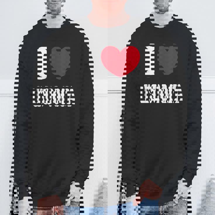 I Love Utsunomiya 宇都宮大好き スウェットシャツ 高齢者への贈り物