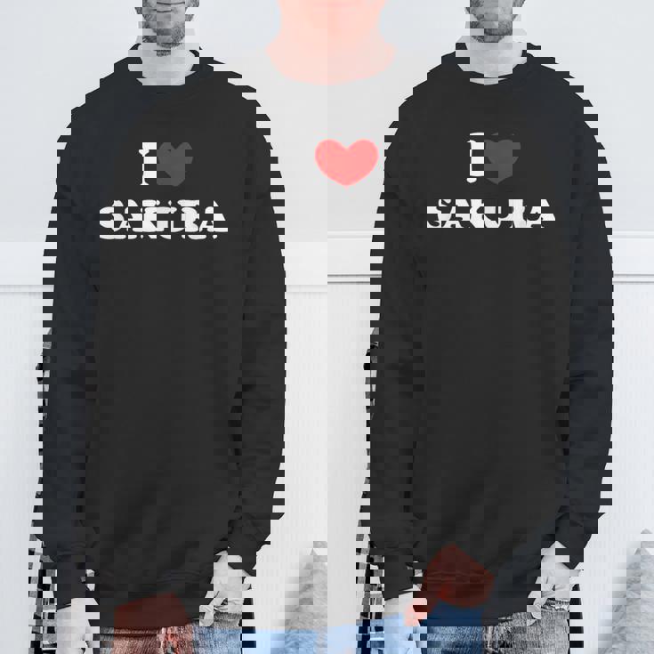 I Loveakura 私は愛するakura スウェットシャツ 高齢者への贈り物