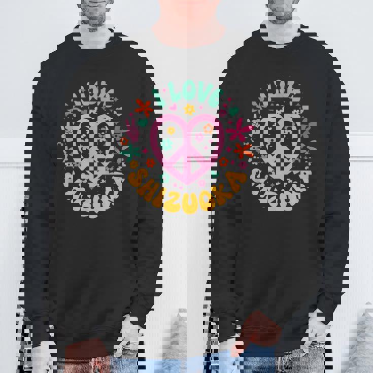 I Lovehizuoka 静岡が大好き スウェットシャツ 高齢者への贈り物