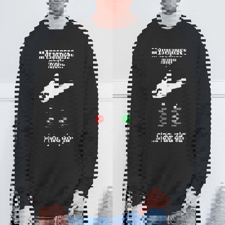 M'appelle チェーンソー ランバージャック&林業チェーンソー スウェットシャツ 高齢者への贈り物