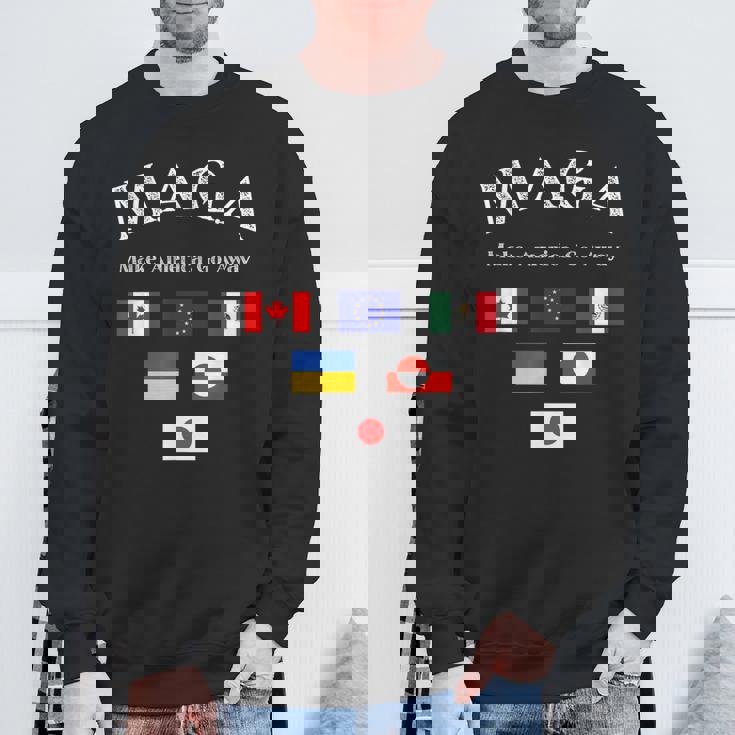 MAGA Make America Go Away スウェットシャツ 高齢者への贈り物