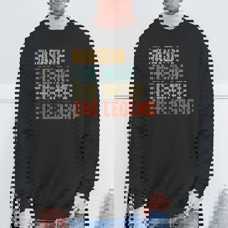 Maison The Man The Myth The Legend スウェットシャツ 高齢者への贈り物