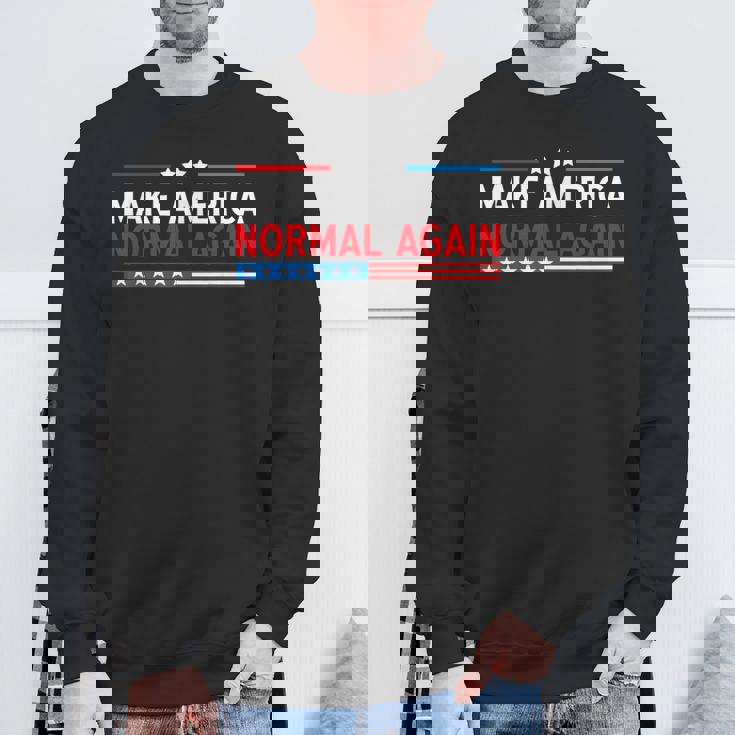 Make America Normal Again 2024 プレジデンシャル スウェットシャツ 高齢者への贈り物