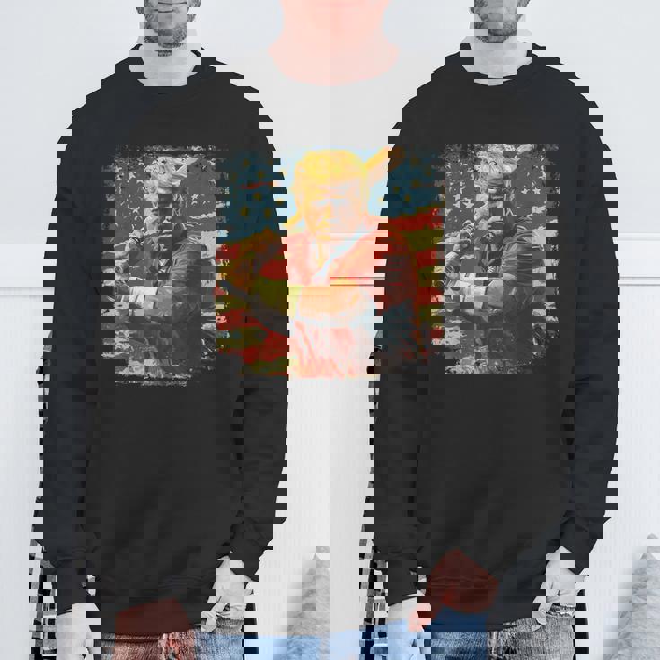 Make Football Great Again 面白いフットボール メンズ レディース キッズ スウェットシャツ 高齢者への贈り物